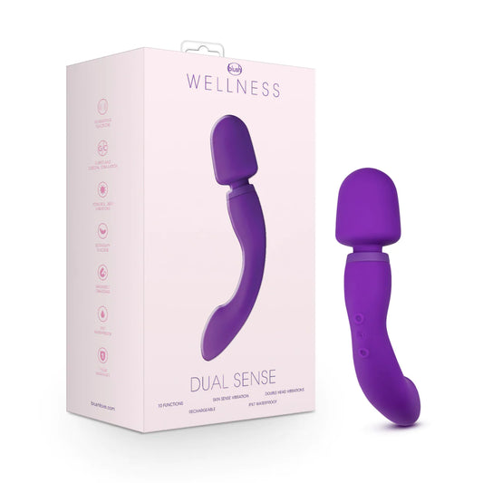 <tc>Wellness By Blush™ Dual Sense Vibrating Massage Wand</tc>