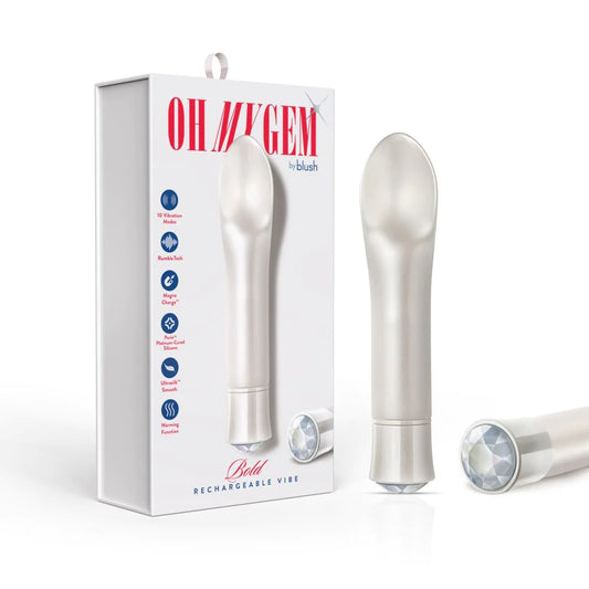 <tc>Oh My Gem Bold Diamond Heating Vibrator</tc>