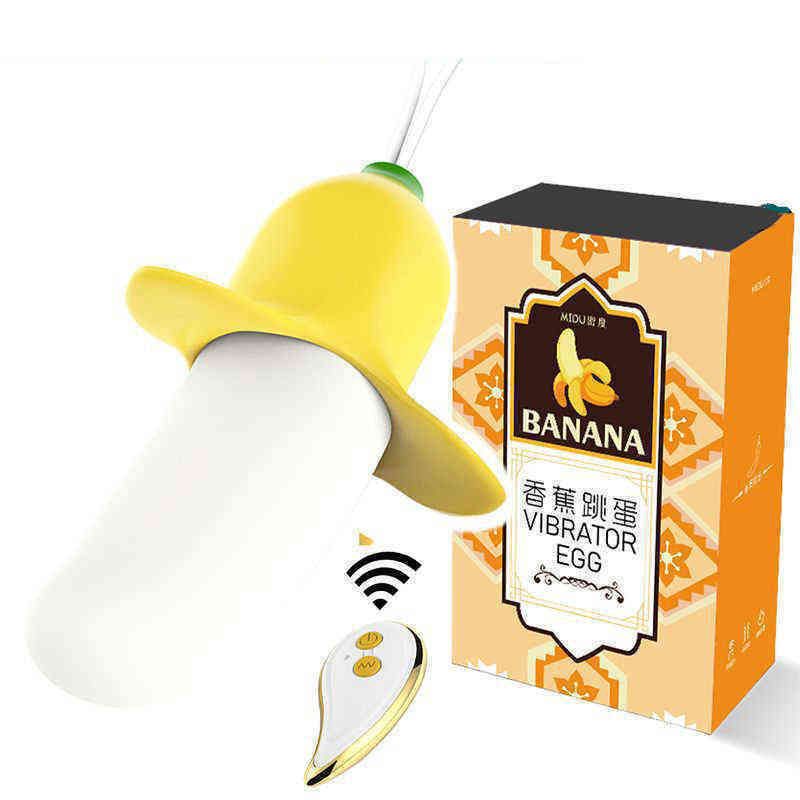 <tc>Banana Emoji Remote Control Vibrating Egg</tc>