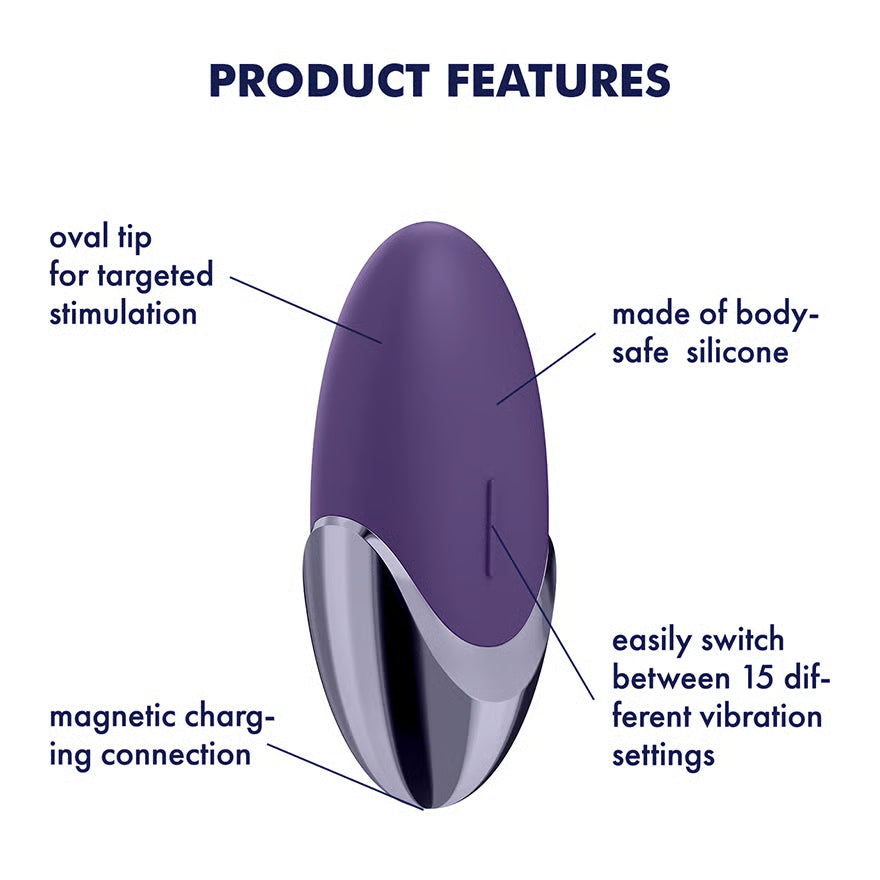 Máy Rung Điểm C Cầm Tay Purple Pleasure