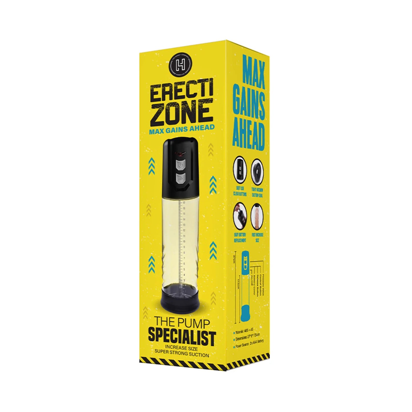 Máy Bơm Tăng Kích Thước Dương Vật Automatic ERECTIZONE Chạy Bằng Pin