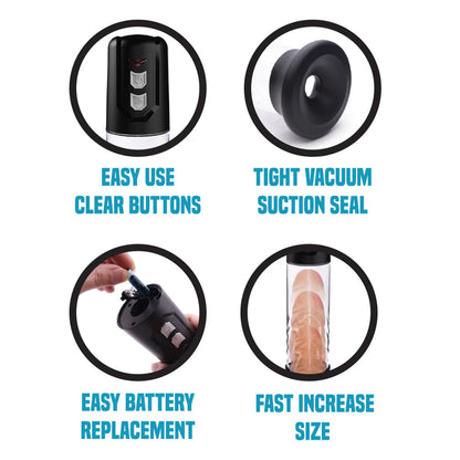 Máy Bơm Tăng Kích Thước Dương Vật Automatic ERECTIZONE Chạy Bằng Pin