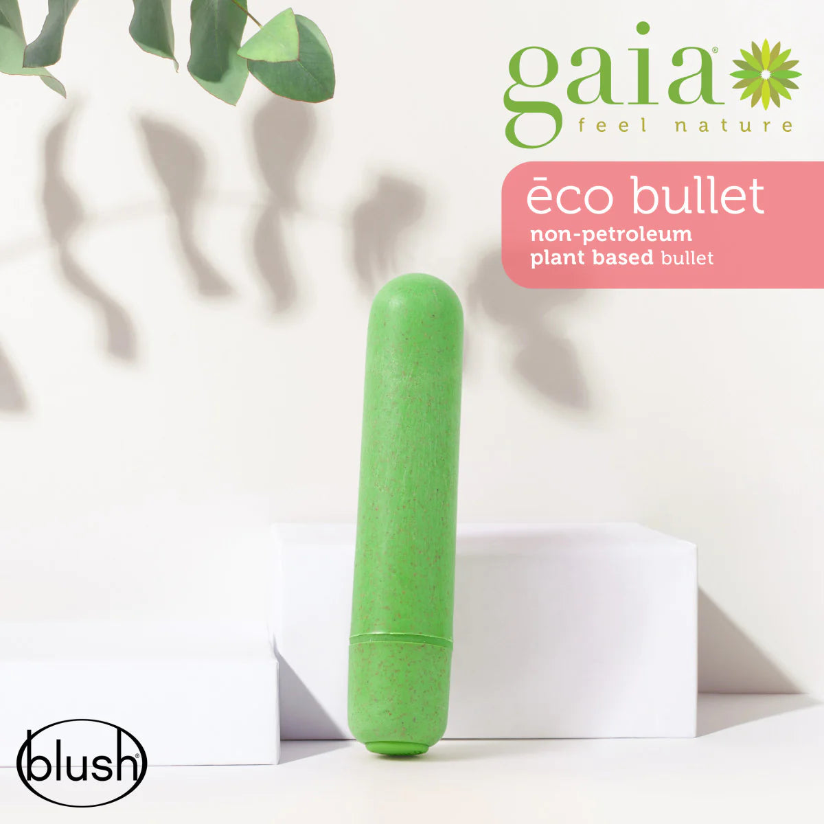 Trứng Rung Gaia By Blush™ Eco Bullet Green