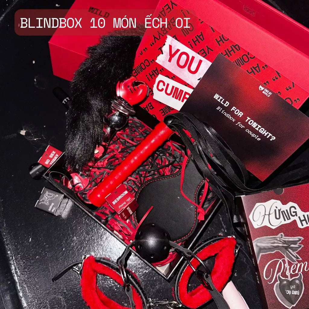 Set Quà Valentine Rock N' Heat Bộ Bài Hừng Hực Premium + Blindbox Toy