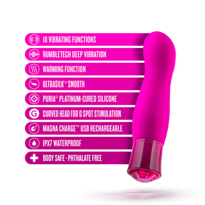 <tc>Oh My Gem Exclusive Tourmaline Heating Vibrator</tc>