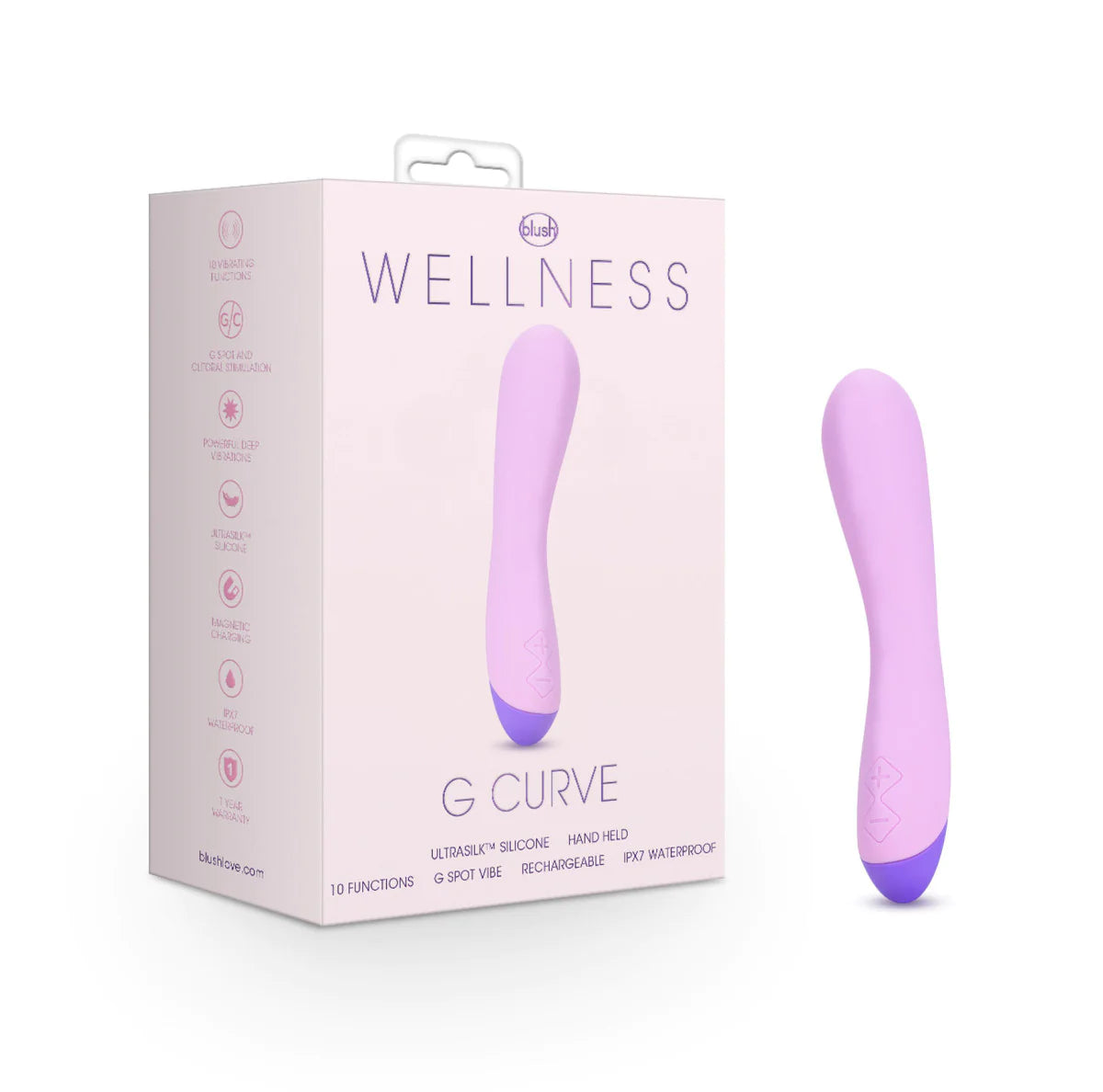 Wellness By Blush™ G Curve Vibrator