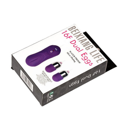 <tc>Dual Eggs Vibrating Kegel Ball + Remote Control</tc>