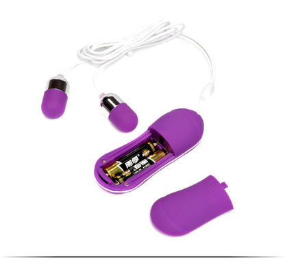 <tc>Dual Eggs Vibrating Kegel Ball + Remote Control</tc>