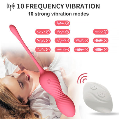 <tc>Vibrating Massage Kegel Ball + Remote Control</tc>