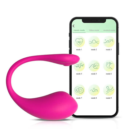 <tc>App Control U-Shaped LoveSpouse Vibrating Egg</tc>