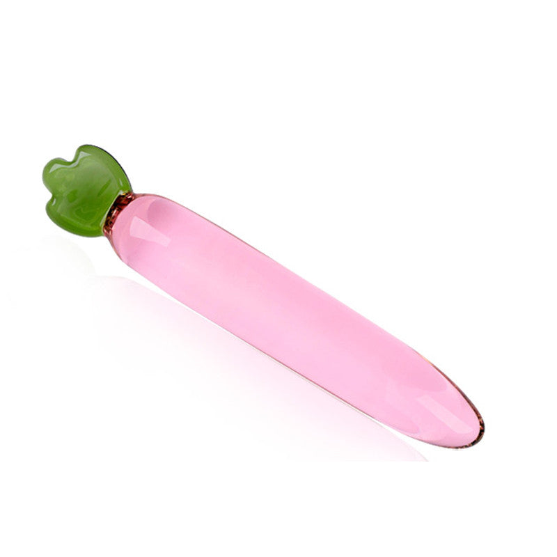 <tc>Fruit Shaped Glass Anal Plug</tc>