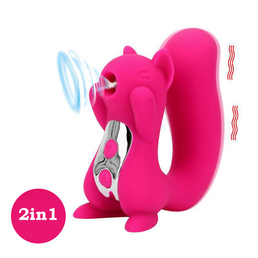 2 In 1 Squirrel Vibrator