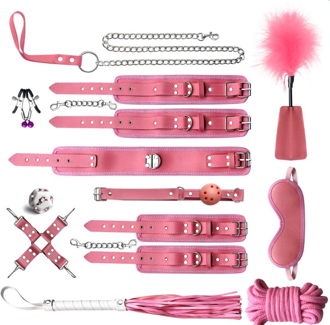 BDSM Premium Pink Toy Set