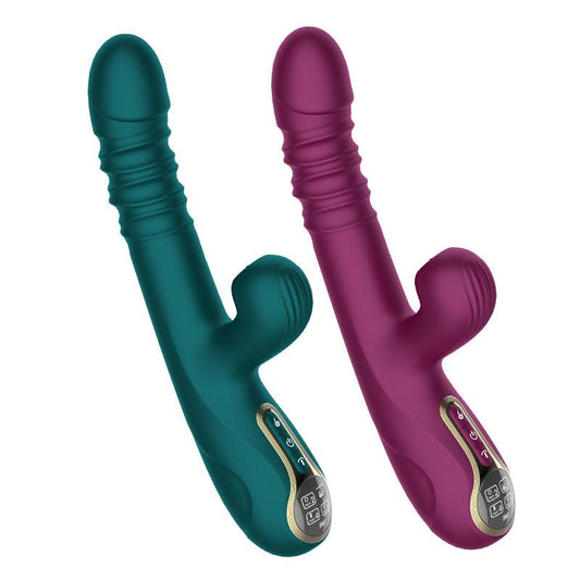 <tc>Thrusting Heating Rabbit Vibrator "Heated Love"</tc>