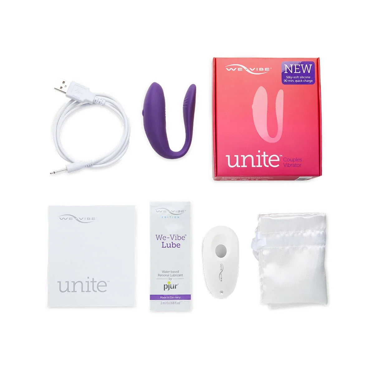 <tc>Remote Control U-Shaped Unite 2.0 Couples Vibrator</tc>